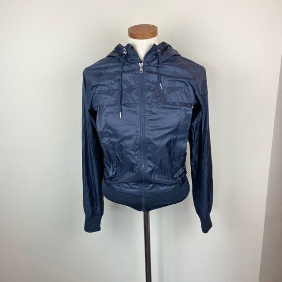 Aritzia Tna Sportswear Hooded Windbreaker Jacket - Picture 1 of 7